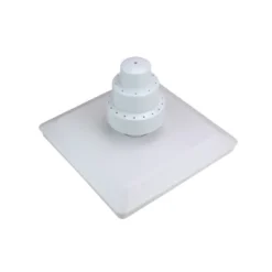 Pool Central 3-Tier Floating Grecian Pool Fountain With Connection Kit 11.75" - White