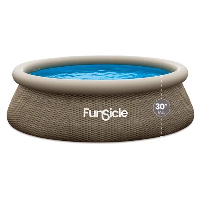 Funsicle 10' X 30" QuickSet Ring Top Above Ground Swimming Pool 6 Funsicle 10' X 30" QuickSet Ring Top Above Ground Swimming Pool - Image 4