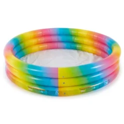Intex 58449EP Rainbow Ombre 3 Ring Circular Inflatable Outdoor Swimming Pool With For Kids Ages 2 Years Or Older -Swimline Shop GUEST 0c49444e 6d7b 4830 ad8a c1c82843c1c0