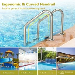 Costway Stainless Steel Swimming Pool Ladder In-Ground 3-Step W/ Anti-Slip Step 17 Costway Stainless Steel Swimming Pool Ladder In-Ground 3-Step W/ Anti-Slip Step -Swimline Shop GUEST 154800f2 8161 4fda b760 c19d55cc2ad1
