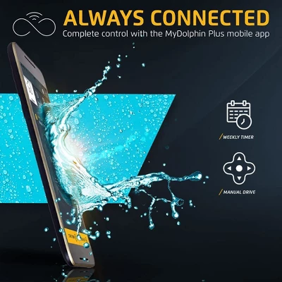 Dolphin Nautilus CC Pro Robotic Pool Vacuum Cleaner With Wi-Fi Included Ultra-Fine Filters In-Ground Pools Up To 50 FT In Length 4 Dolphin Nautilus CC Pro Robotic Pool Vacuum Cleaner With Wi-Fi Included Ultra-Fine Filters In-Ground Pools Up To 50 FT In Length - Image 2