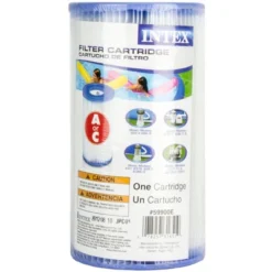 Intex 1000 GPH Easy Set Filter Pump System With GFCI For Above Ground Swimming Pools With Type A & C Filter Cartridge Replacements (6 Pack) -Swimline Shop GUEST 1933ea8a 40ac 4792 a86d db76be126a6d