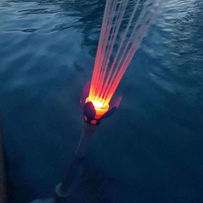 Magic Pool Fountain Water Powered Replacement Swimming Pool Fountain Accessory With Multicolor LED Light Bulbs For In And Above Ground Pool (2 Pack) 3 Magic Pool Fountain Water Powered Replacement Swimming Pool Fountain Accessory With Multicolor LED Light Bulbs For In And Above Ground Pool (2 Pack)