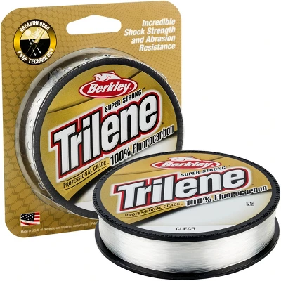 Berkley Trilene 100% Fluorocarbon Fishing Line (200 Yds) 3 Berkley Trilene 100% Fluorocarbon Fishing Line (200 Yds)