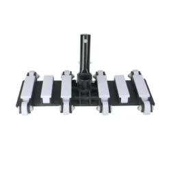 Pool Central Flexible Weighted Vacuum Head With Aluminum Handle 14" - White/Black