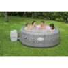 Bestway SaluSpa Honolulu AirJet 4 To 6 Person Inflatable Hot Tub Round Portable Outdoor Spa With 140 AirJets And EnergySense Energy Saving Cover, Grey -Swimline Shop GUEST 2b5f73c7 066c 4425 8921 9541dfa1a90e
