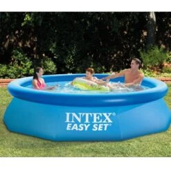 Intex 10ft Round Swimming Pool Cover & Easy Set 10ft X 30in Inflatable Pool -Swimline Shop GUEST 2c6a842e 5502 4a93 aef4 27f43ba19421