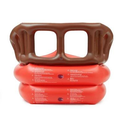 Teamson Kids Water Pool Pirate Ship Inflatable Kids Sprinkler With Air Pump, Beach Balls, & Accessories, Inflatable Outdoor Play Sprinkler System, Red 11 Teamson Kids Water Pool Pirate Ship Inflatable Kids Sprinkler With Air Pump, Beach Balls, & Accessories, Inflatable Outdoor Play Sprinkler System, Red - Image 9