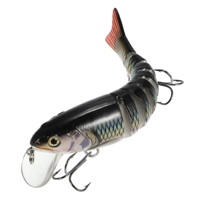 Unique Bargains Fishing Lures Jerk Baits For Bass Fishing Lifelike Freshwater Lures ABS Multicolor 0.04lb 3 Pcs 3 Unique Bargains Fishing Lures Jerk Baits For Bass Fishing Lifelike Freshwater Lures ABS Multicolor 0.04lb 3 Pcs