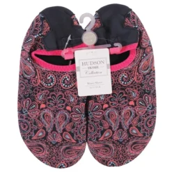 Hudson Baby Kids And Adult Water Shoes For Sports, Yoga, Beach And Outdoors, Paisley Punch