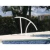 Saftron Triton 30" X 35.75" High Impact Marine Grade Aluminum Outdoor In-Ground Swimming Pool Deck Entry/Exit Handrail, White 1 Saftron Triton 30" X 35.75" High Impact Marine Grade Aluminum Outdoor In-Ground Swimming Pool Deck Entry/Exit Handrail, White -Swimline Shop GUEST 40ff547f d53a 4602 a88f ef730efede8d