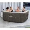 Bestway SaluSpa AirJet 4 To 6 Person Inflatable Hot Tub Square Portable Outdoor Spa With 140 Soothing AirJets And Cover, Brown 1 Bestway SaluSpa AirJet 4 To 6 Person Inflatable Hot Tub Square Portable Outdoor Spa With 140 Soothing AirJets And Cover, Brown -Swimline Shop GUEST 415f832b 68bd 4d40 a9b7 d05991fb4da8