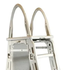 Confer 48-56 Inch Above-Ground Pool Ladder And 9 X 24 Inch Protective Ladder Mat -Swimline Shop GUEST 4194ea84 6a54 450a 93c4 8cb778f071b5