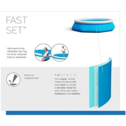 Pool Central 8ft Round Inflatable Easy Set Kids Swimming Pool With Filter Pump 12 Pool Central 8ft Round Inflatable Easy Set Kids Swimming Pool With Filter Pump -Swimline Shop GUEST 5424005a 9f14 41ad be86 3a4e6f8cd140