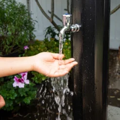 XtremepowerUS Outdoor 2-Section Solar Heated Shower With Shower Head Poolside Beach Pool Spa (10 Gallons) -Swimline Shop GUEST 5651b24a 1fa0 4cc6 b84c 5b9e1205529a