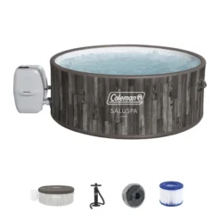 Coleman Sicily SaluSpa Inflatable Round Outdoor Hot Tub Spa With 180 Soothing AirJets, Filter Cartridge, And Insulated Cover 13 Coleman Sicily SaluSpa Inflatable Round Outdoor Hot Tub Spa With 180 Soothing AirJets, Filter Cartridge, And Insulated Cover -Swimline Shop GUEST 5932a69a b92a 4896 bcf7 d72c504b5eb2