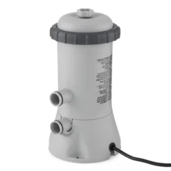 Intex 1000 GPH Easy Set Filter Pump System With GFCI For Above Ground Swimming Pools With Type A & C Filter Cartridge Replacements (6 Pack)