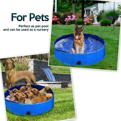 Zone Tech Foldable Pet Swimming Pool - Premium Quality Easy To Store Foldable Playing Bath Pool For Kids And Pets, Leakproof Tub For Indoor & Outdoor 7 Zone Tech Foldable Pet Swimming Pool - Premium Quality Easy To Store Foldable Playing Bath Pool For Kids And Pets, Leakproof Tub For Indoor & Outdoor - Image 5