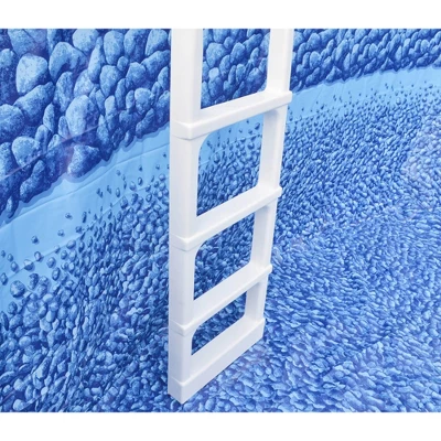 Main Access 200300 Pro Series Above Ground Swimming Pool In-pool Ladder W/ Mat 4 Main Access 200300 Pro Series Above Ground Swimming Pool In-pool Ladder W/ Mat - Image 2