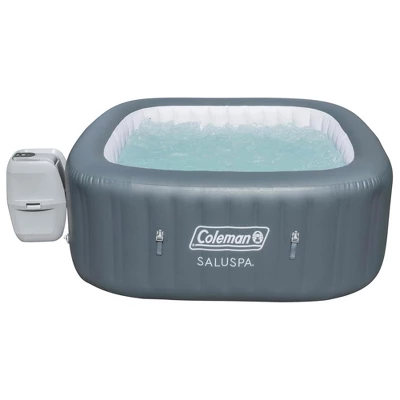 Bestway Coleman Hawaii AirJet 4 To 6 Person Inflatable Hot Tub Square Portable Outdoor Spa With 140 AirJets And EnergySense Energy Saving Cover, Grey 5 Bestway Coleman Hawaii AirJet 4 To 6 Person Inflatable Hot Tub Square Portable Outdoor Spa With 140 AirJets And EnergySense Energy Saving Cover, Grey - Image 3