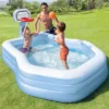 Intex 57183EP 101 Inch Swim Center Shootin' Hoops Inflatable Family Pool, Blue -Swimline Shop GUEST 6a80605e b525 449e a9ab e2d95e829bd6
