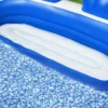 H2OGO! Splash Paradise Outdoor Inflatable Family Swimming Pool With Mosaic Print Floor, Headrests, And Cup Holders, Blue 1 H2OGO! Splash Paradise Outdoor Inflatable Family Swimming Pool With Mosaic Print Floor, Headrests, And Cup Holders, Blue -Swimline Shop GUEST 70515b64 35a4 4fff 97a5 57403bbb1520