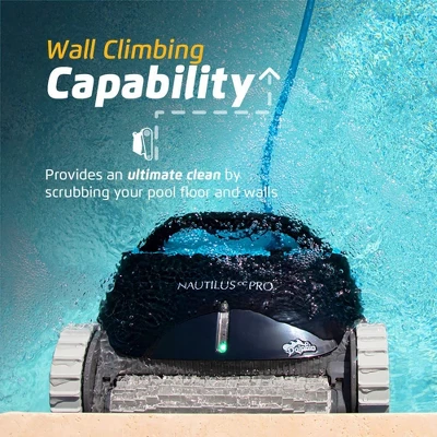 Dolphin Nautilus CC Pro Robotic Pool Vacuum Cleaner With Wi-Fi Included Ultra-Fine Filters In-Ground Pools Up To 50 FT In Length 5 Dolphin Nautilus CC Pro Robotic Pool Vacuum Cleaner With Wi-Fi Included Ultra-Fine Filters In-Ground Pools Up To 50 FT In Length - Image 3