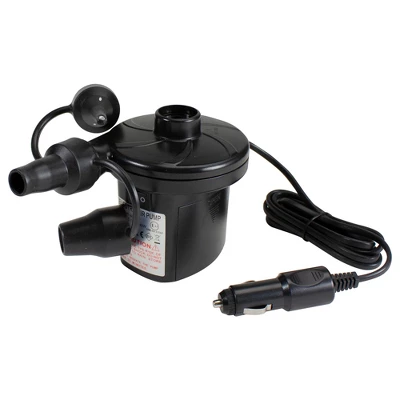 Pool Central Battery Operated Or DC Electric Powered Inflate And Deflate Air Pump 4.5" - Black 3 Pool Central Battery Operated Or DC Electric Powered Inflate And Deflate Air Pump 4.5" - Black