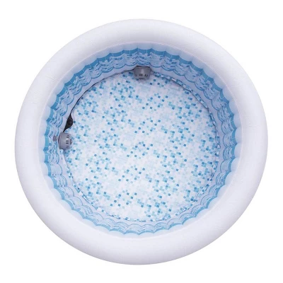 Coleman 13804-BW SaluSpa 4 Person Portable Inflatable Outdoor Round Hot Tub Spa With Air Jets, Pump, And 3 Replacement Filter Cartridges, Black 4 Coleman 13804-BW SaluSpa 4 Person Portable Inflatable Outdoor Round Hot Tub Spa With Air Jets, Pump, And 3 Replacement Filter Cartridges, Black - Image 2