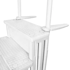 XtremepowerUS 4-Step Swimming Pool Entry Ladder With Side Handle Rail Non-Slip Platform, White -Swimline Shop GUEST 77f8691b 7f11 42c3 8ec9 68355c642d22