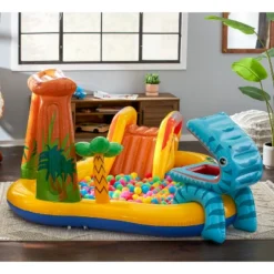Intex 120V Electric Air Pump & Intex Inflatable Dinosaur Play Center Kids Pool -Swimline Shop GUEST 787de639 97df 427a 9010 5e5283cf47aa