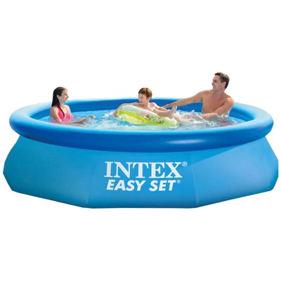 Intex 10’ X 30'" Above Ground Inflatable Pool And Cartridge Filter Pump System 3 Intex 10’ X 30'" Above Ground Inflatable Pool And Cartridge Filter Pump System