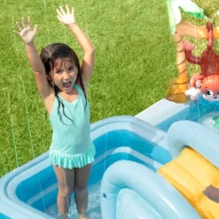 Intex 96" X 78" X 28" Inflatable Jungle Adventure Play Center Spray Kiddie Pool -Swimline Shop GUEST 7fece532 610a 4b40 a06e 6247b1c68847