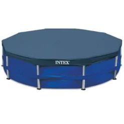 Intex 15' Round Frame Above Ground Pool Debris Cover (Pool Sold Separately) -Swimline Shop GUEST 86158185 4b6b 49c3 8261 a35982821ac5
