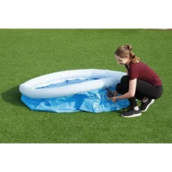 Bestway Fast Set 6 Foot X 20 Inch Round Inflatable Above Ground Outdoor Swimming Pool With 248 Water Capacity And Repair Patch, Blue (Pool Only) -Swimline Shop GUEST 8c54584f d301 4251 9d35 0a0c08c98ca3