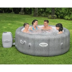Bestway SaluSpa AirJet Inflatable 6 Person Honolulu Hot Tub Spa And Intex PureSpa Battery Powered Multi-Colored LED Spa Light -Swimline Shop GUEST 926c9941 2303 4c64 a79d e2c261165f66 1