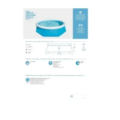 Pool Central 8ft Round Inflatable Easy Set Kids Swimming Pool With Filter Pump 11 Pool Central 8ft Round Inflatable Easy Set Kids Swimming Pool With Filter Pump -Swimline Shop GUEST 92eb1c9c f22d 47cc 86a6 49dfbe6356f3