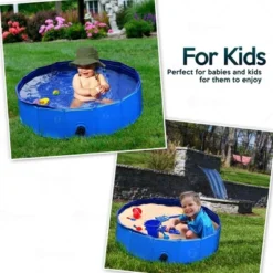 Zone Tech Foldable Pet Swimming Pool - Premium Quality Easy To Store Foldable Playing Bath Pool For Kids And Pets, Leakproof Tub For Indoor & Outdoor 10 Zone Tech Foldable Pet Swimming Pool - Premium Quality Easy To Store Foldable Playing Bath Pool For Kids And Pets, Leakproof Tub For Indoor & Outdoor -Swimline Shop GUEST 92f92da0 c052 4a84 b064 f85bbdd5a5cd