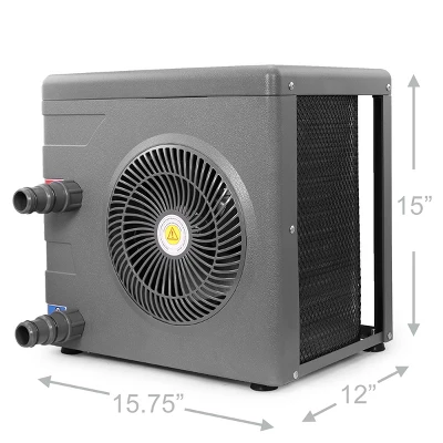 XtremepowerUS Above Ground Pool Heat Pump, Swimming Pool Heater, 14800BTU/HR, Grey 6 XtremepowerUS Above Ground Pool Heat Pump, Swimming Pool Heater, 14800BTU/HR, Grey - Image 4