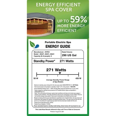 Intex 28441EP PureSpa Plus 85" X 28" Portable Inflatable Hot Tub Bubble Jet Spa With Non-Slip Adjusting Hot Tub Seat Spa Accessory (2 Pack) 5 Intex 28441EP PureSpa Plus 85" X 28" Portable Inflatable Hot Tub Bubble Jet Spa With Non-Slip Adjusting Hot Tub Seat Spa Accessory (2 Pack) - Image 3