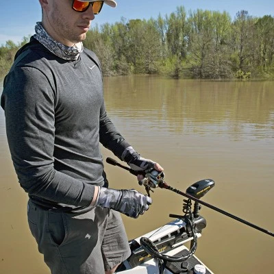 Cordova Safety Products Rock Fish Half-Finger Guide Gloves - Gray/Black 4 Cordova Safety Products Rock Fish Half-Finger Guide Gloves - Gray/Black - Image 2