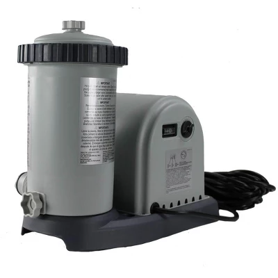 Intex 1500 GPH Easy Set Pool Filter Cartridge Pump With Timer & GFCI | 28635EG 3 Intex 1500 GPH Easy Set Pool Filter Cartridge Pump With Timer & GFCI | 28635EG