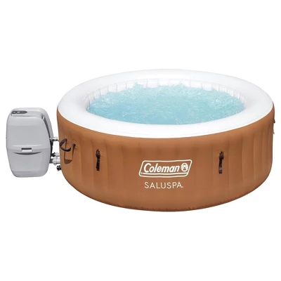 Bestway Coleman Miami AirJet 2 To 4 Person Inflatable Hot Tub Round Portable Outdoor Spa With 120 AirJets And EnergySense Energy Saving Cover, Orange 4 Bestway Coleman Miami AirJet 2 To 4 Person Inflatable Hot Tub Round Portable Outdoor Spa With 120 AirJets And EnergySense Energy Saving Cover, Orange - Image 2