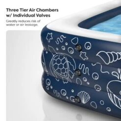 Galvanox Above Ground Inflatable Kiddie Pool Large Size Blow Up Swimming Pools Play Center Kids Children Family Outdoor Garden Backyard 120"x72"x22" 10 Galvanox Above Ground Inflatable Kiddie Pool Large Size Blow Up Swimming Pools Play Center Kids Children Family Outdoor Garden Backyard 120"x72"x22" -Swimline Shop GUEST a4486efe 5d1d 4afe b8af a97f4eba7ef5