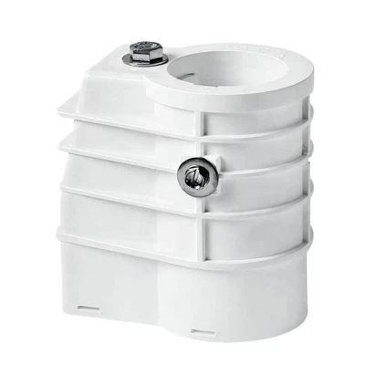 Saftron 1.9" Chemical Resistant Pool Ladder And Handrail Anchor Socket- White 4 Saftron 1.9" Chemical Resistant Pool Ladder And Handrail Anchor Socket- White - Image 2