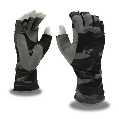 Cordova Safety Products Rock Fish Half-Finger Guide Gloves - Gray/Black 6 Cordova Safety Products Rock Fish Half-Finger Guide Gloves - Gray/Black - Image 4