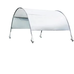 Intex 28054E Protective UPF 50 Plus Easy To Install Waterproof Canopy Cover For 9 Foot Or Smaller Rectangular Swimming Pools, Grey -Swimline Shop GUEST ad0da6db e19b 4846 91f9 d23e74eb499d