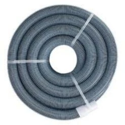 Pool Central Spiral Wound EVA Vacuum Hose With White Cuffs 40' X 1.5" - Blue