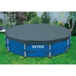 Intex 15' Round Frame Above Ground Pool Debris Cover (Pool Sold Separately) -Swimline Shop GUEST aecf46f2 3bdd 4d87 8a52 5ca3f654103b