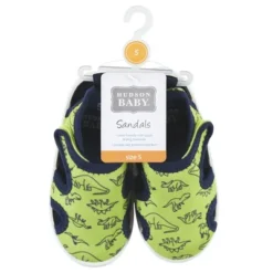 Hudson Baby Infant, Toddler And Kids Boy Sandal And Water Shoe, Green Dinosaur